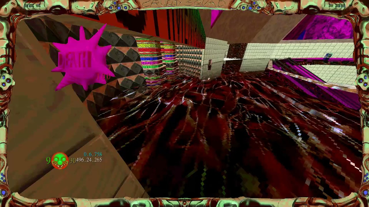 cruelty squad - mall madness normal in 9.900s 