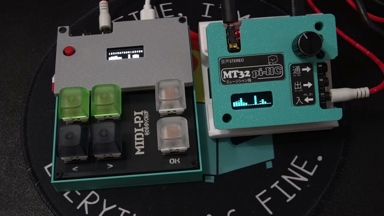 邦楽 may.e - Mattiola MIDI-Pi + MT32-Pi (Mars Sukarabe) - YouTube