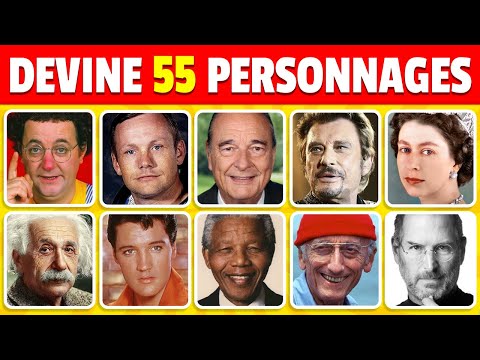 Devine 55 Personnages