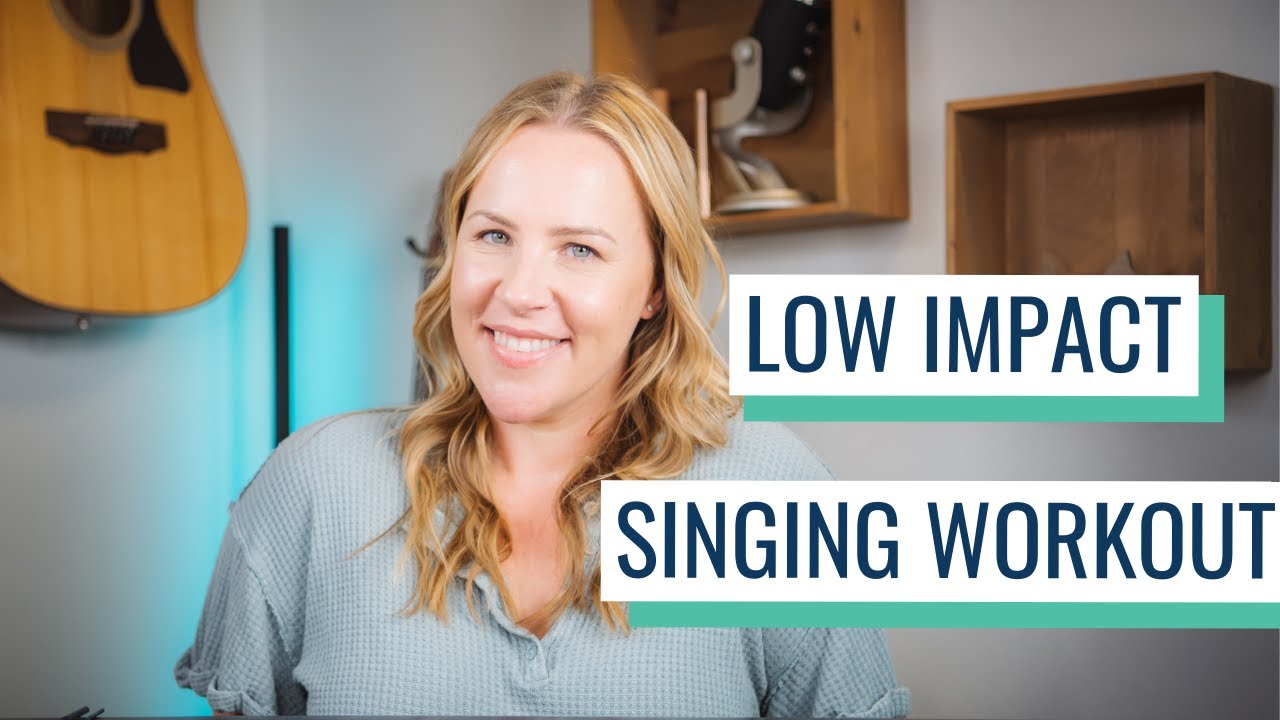 How To Jump Back Into Singing After A Break (Gentle Low Impact Vocal Workout W The Singing / Straw)