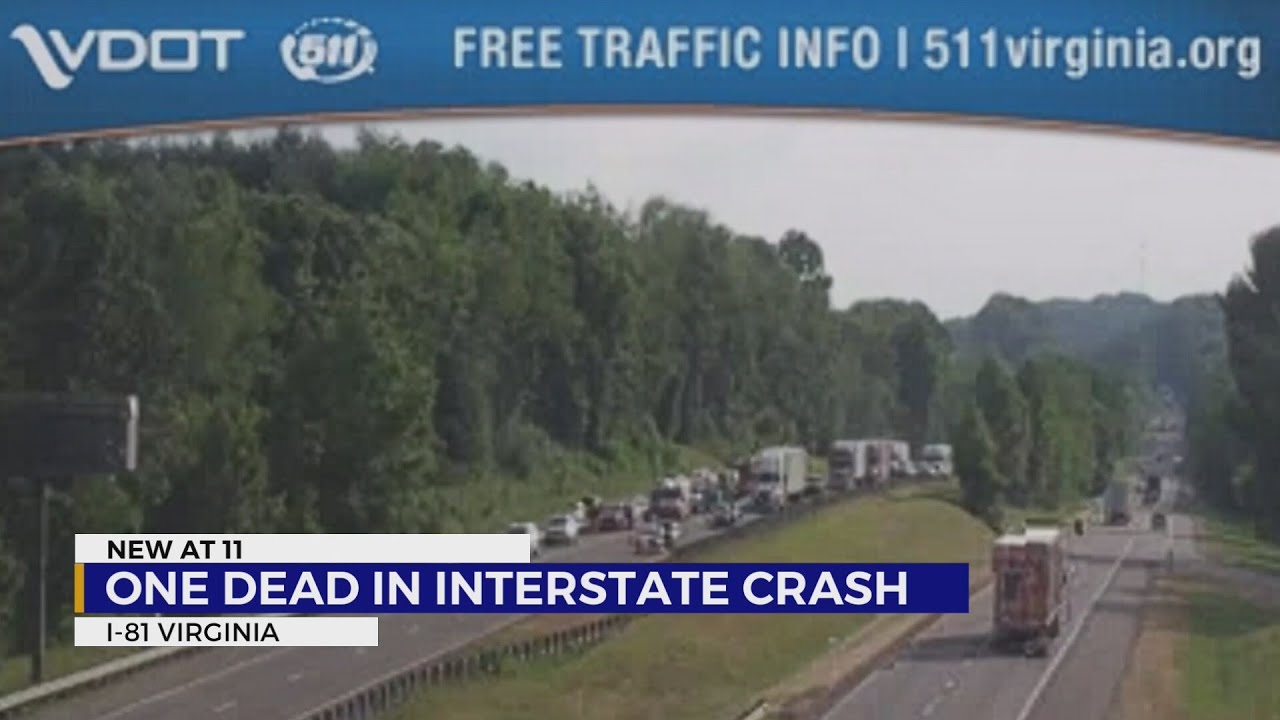 VSP: One dead following crash on Interstate 81 in Washington County ...