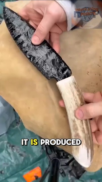 The Sharpest Knife In The World the sharpest knife in the world #obsidian #knifeskills #knifereview #