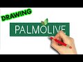 How To Draw Palmolive Shampoo Logo Art Therapy
