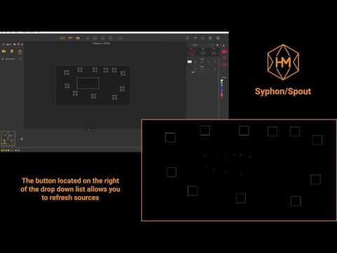 [HeavyM] Syphon and Spout - Projection mapping tutorial
