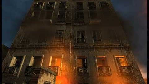 Torque3D - EcstasyMotion Scene test Burning Building
