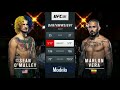 Ufc 252 omalley vs vera full fight highlights