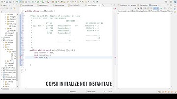 how to split and add digits in a number using java