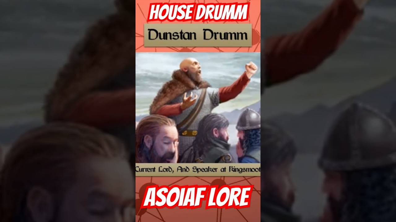 House Drumm Iron Islands (Asoiaf Game of Thrones Lore) 