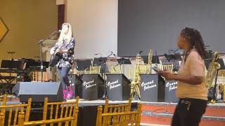 Emily Cole Sings Original Music For The Weget Artists Networking Event