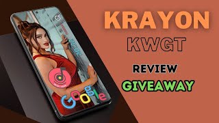 Krayon KWGT - Crayon inspired Kustom Widgets App Review and Giveaway screenshot 4