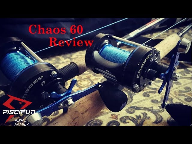 Piscifun Chaos 60 Round Reel - All Metal Body with Bait Clicker and