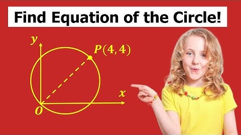 GCE O Level Additional Mathematics Lesson 8 Further Coordinate Geometry (Equation of A Circle)