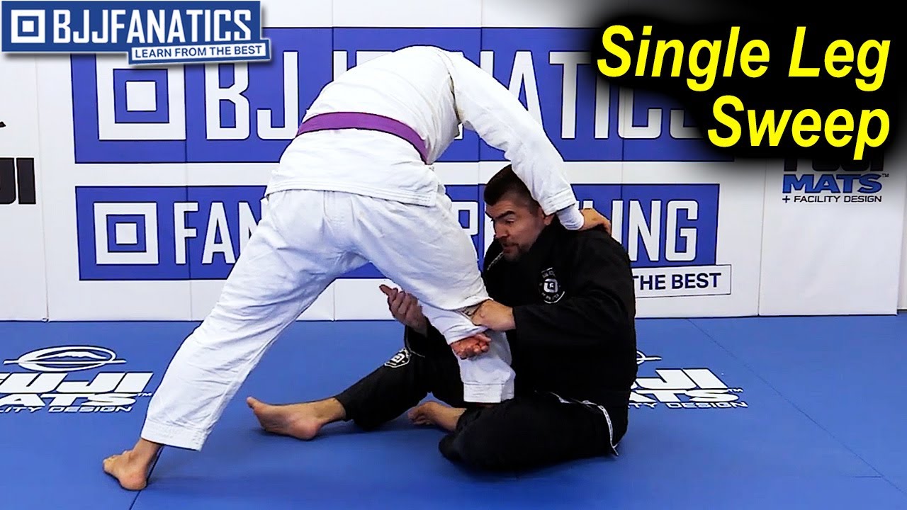 Single Leg Sweep by Thomas Rozdzynski YouTube