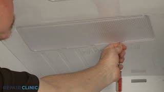 Samsung Refrigerator LED Light Assembly Cover Replacement DA63-07816A