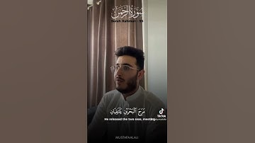 ما تيسر من سورة الرحمن