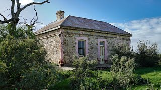 Late 1800`s farm house/sheds/old machines and some cool old retro items/beautiful stonework