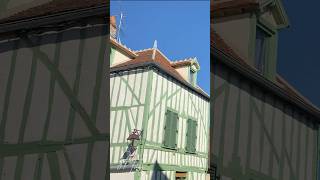 Why Are Auxerre’s Timbered Houses So Unique? #Auxerre #TimberedHouses #MedievalArchitecture #France