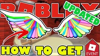 Updated How To Get Rainbow Wings Of Imagination Working Method Roblox Imagination Event 2018 Youtube - roblox rainbow wings of imagination