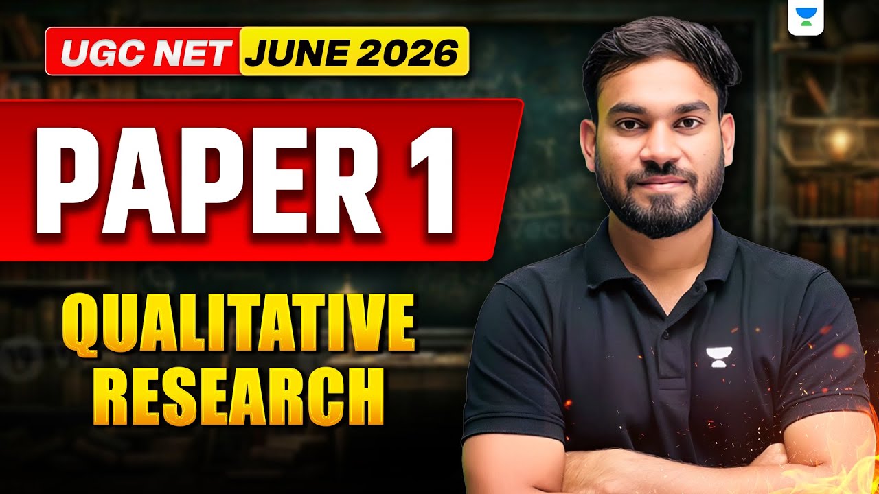 UGC NET Paper 1 Qualitative Research | UGC NET Paper 1 June 2026 | UGC NET Paper 1 By Dharmendra sir