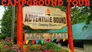 Campground Tour: Adventure Bound Camping Resort Gatlinburg, TN
