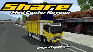 SHARE Mod Canter KAYUAN by EmpatTigaMods