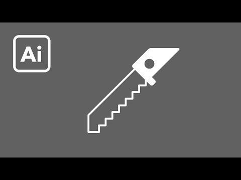 Инструмент "Нож" в иллюстраторе - Knife | Урок Adobe Illustrator