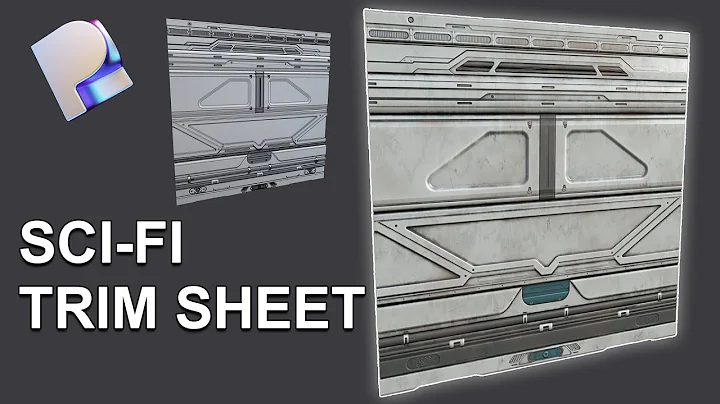 Modeling a Sci-Fi Trim Sheet in Plasticity