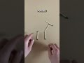 Classic matchstick puzzle with a giraffe shape! 🦒 #trick #art#shorts
