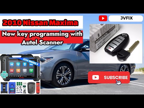 How to program Nissan Altima 2010-2019 all keys lost Autel Elite/IM608.