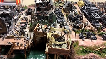 Large model WW2 1/35 scale Diorama and Personal Collection STUNNING