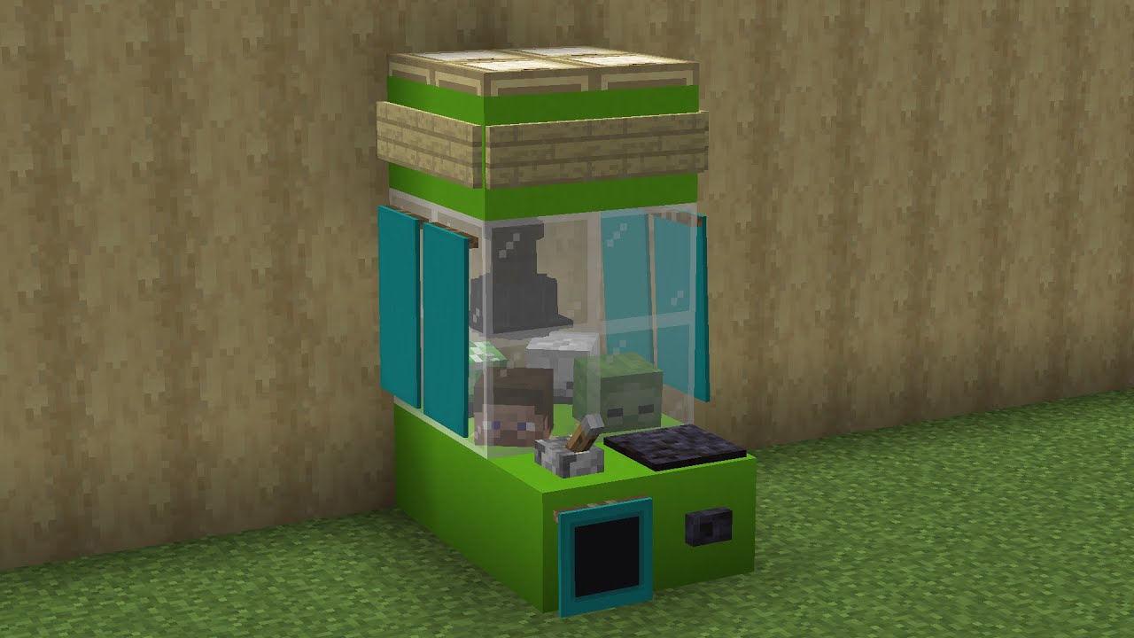 Claw machine by JotBot  Minecraft Build Tutorial