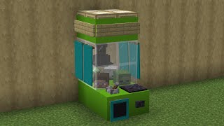 how to make a claw machine in minecraft