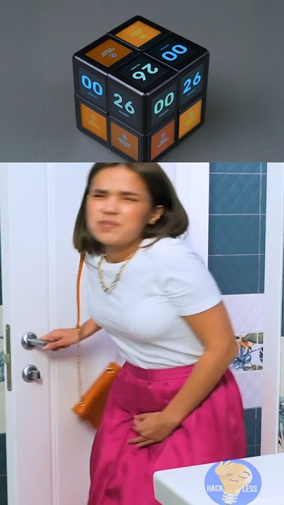 I Made A Timer So You'll Know When This Life Hacks Will End 🤣 #wowcube