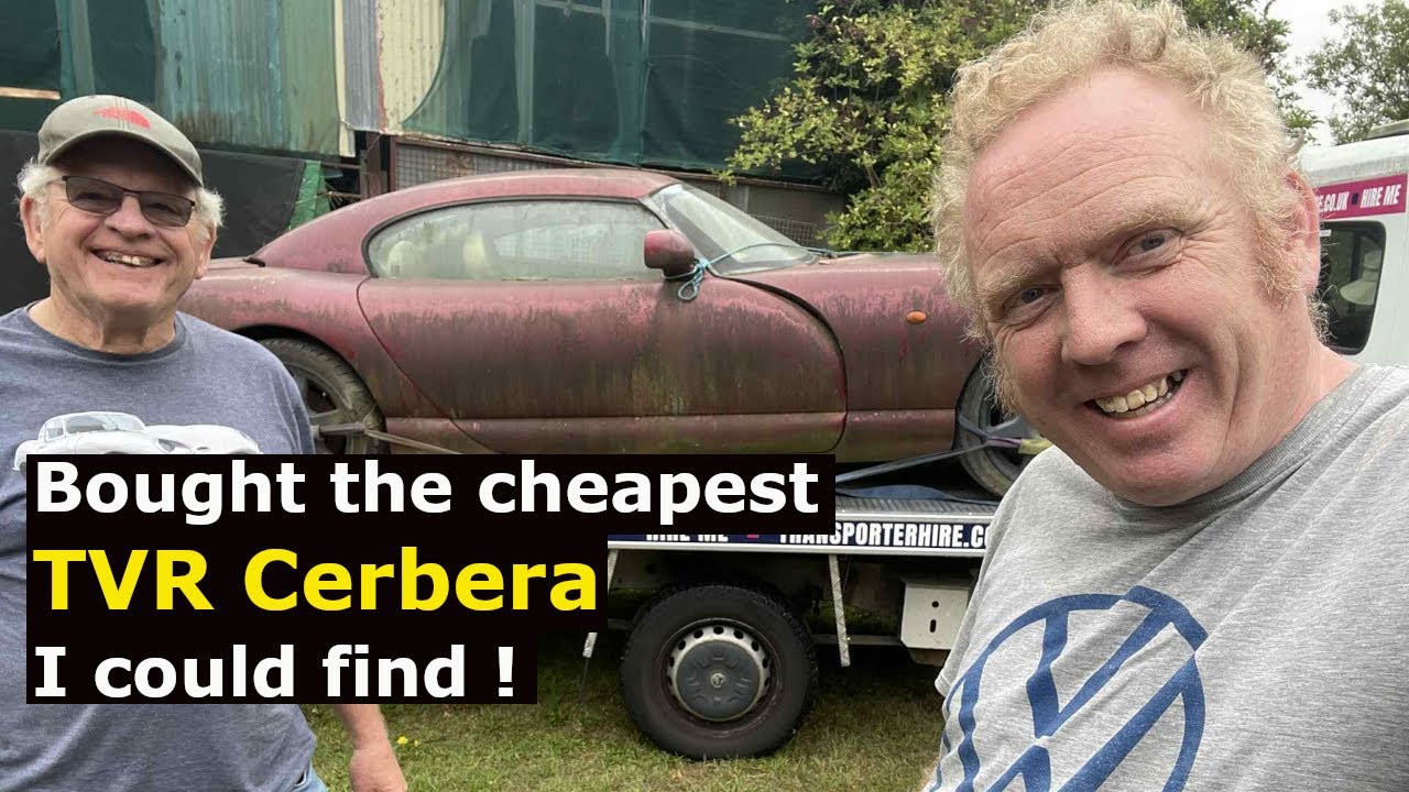I bought the cheapest TVR Cerbera in the UK !!