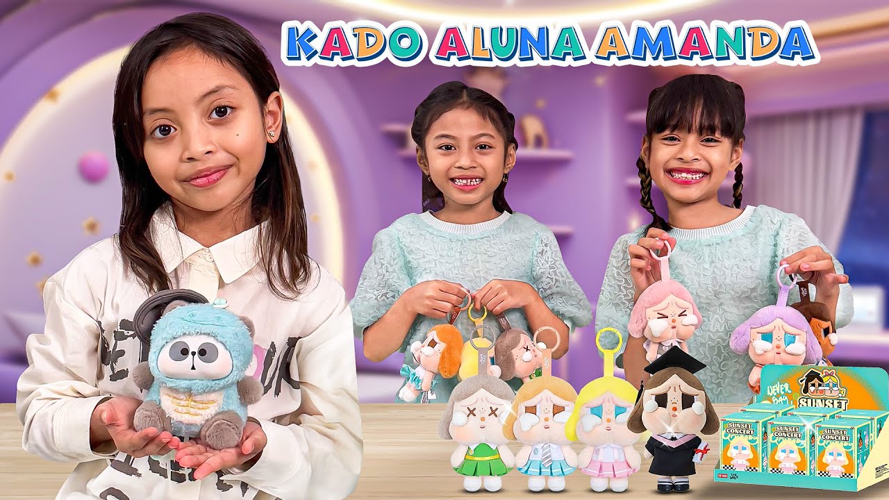 UNBOXING KADO BUAT ALUNA AMANDA 😍 SURPRISE UNTUK SAHABAT LEIKA