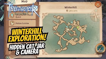 Winterhill Exploration (Cat, Jar & Camera) - Tree Of Savior : Neverland #4
