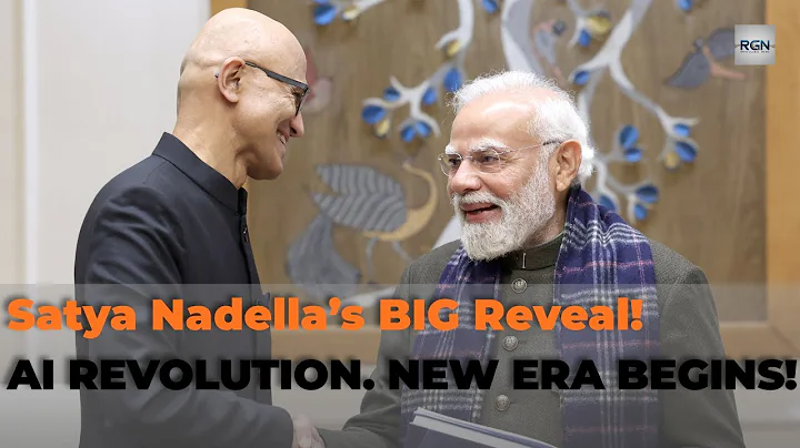 Satya Nadella’s POWERFUL AI Keynote in New Delhi | The Future of Technology Begins | RGN