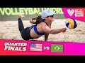 Nuss/Kloth vs. Barbara/Carol - Quarterfinal Highlights Jurmala 2022 #BeachProTour