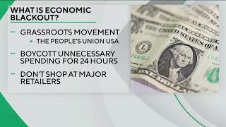 Spenders nationwide take part in 'economic blackout' to boycott corporations