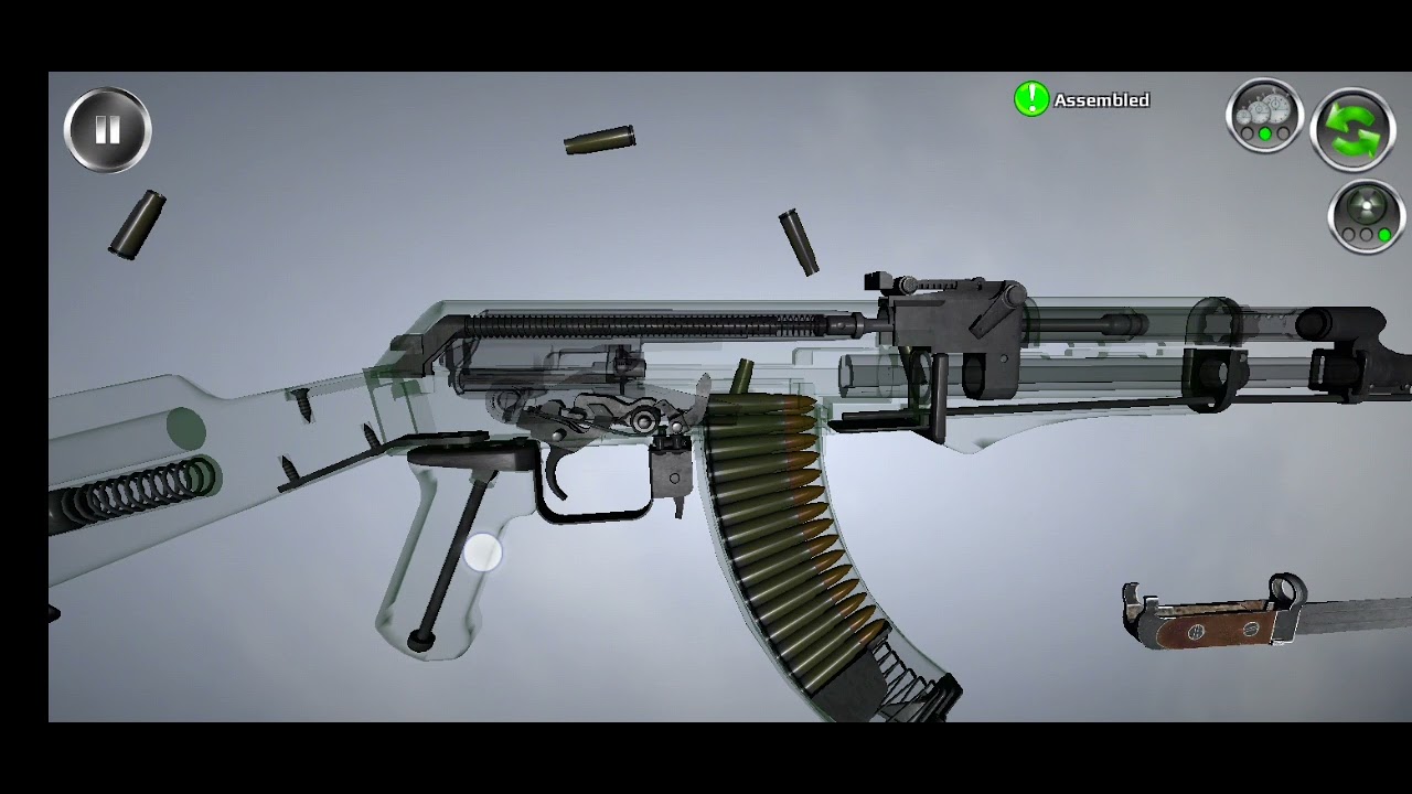 How to work ak 47 gun - YouTube