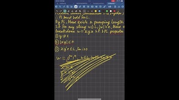 [Pumping Lemma] First proof of a language being non-regular