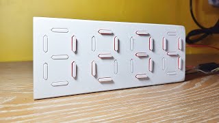 Complete Mechanical 7 Segment Display | 3D Printed