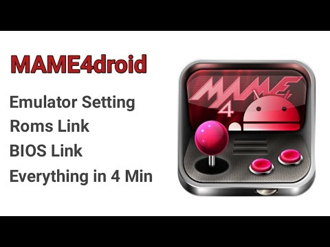 Mame4droid Android Setup Tutorial || How To Use || Roms File || BIOS File