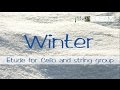 Winter. Etude for cello and string group