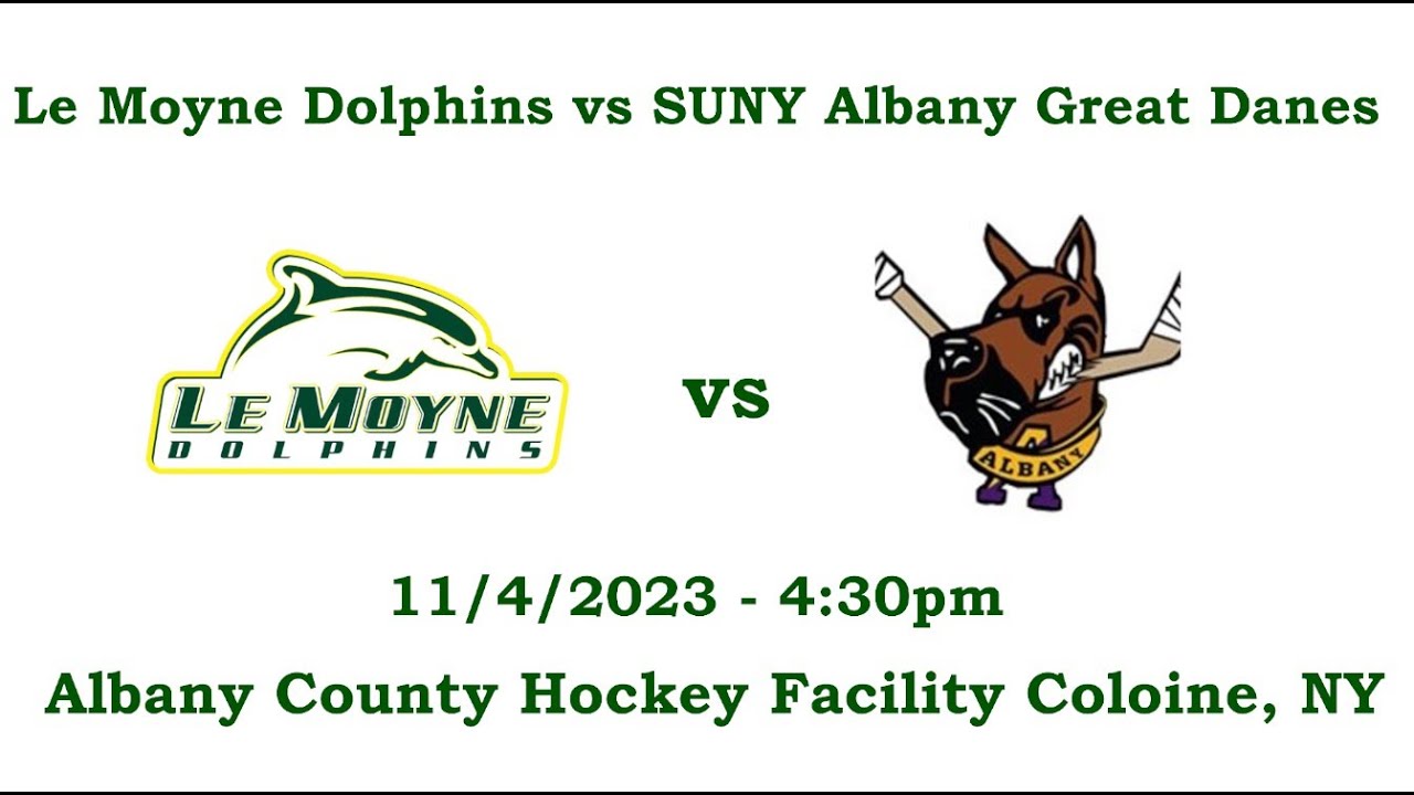 Le Moyne College Ice Hockey Vs SUNY Albany Great Danes 11 4 2023 le-moyne-college-ice-hockey-vs-suny-albany-great-danes-11-4-2023