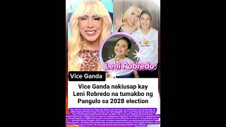 Vice Ganda nakiusap kay Naga City Mayor Leni Robredo na tumakbong muli ng Pangulo#trendingnewsph