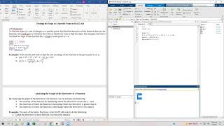 2 2 Derivatives in MATLAB