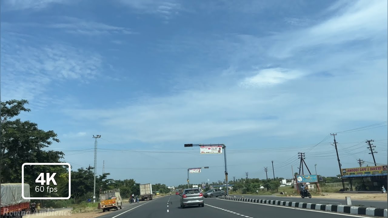 Driving Through Tamil Nadu Highways - Exploring the Beauty of South India | Indian Road Trip