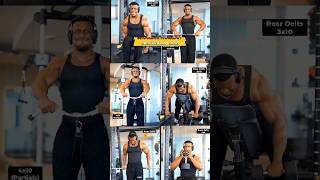 SHOULDER WORKOUT 🔥💪🏻💯 #motivation #gymworkout #fitness #shoulder