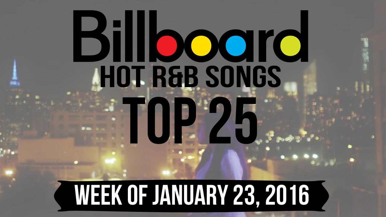 Top 25 - Billboard R&B Songs | Week of January 23, 2016 - YouTube